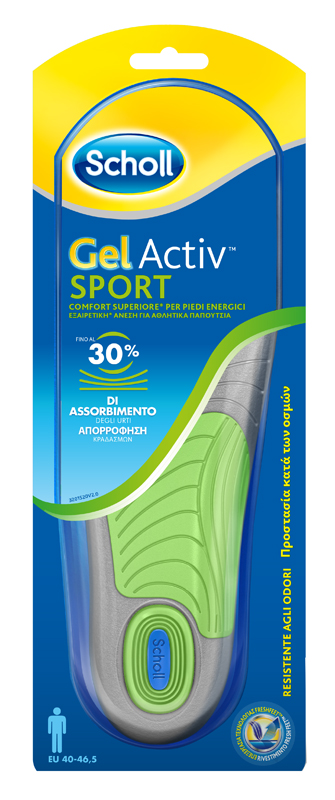 SCHOLL GEL ACTIV SPORT UOMO - Farmacia Mastrangelo 