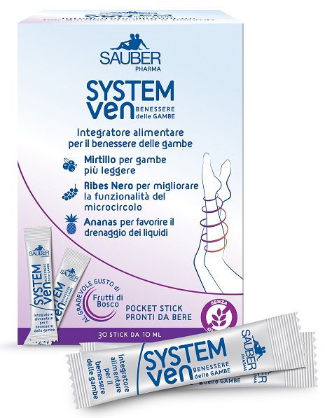 SAUBER SYSTEM VEN 30 STICK 10 ML - Farmacia Mastrangelo 