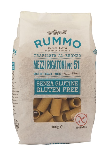 RUMMO MEZZI RIGATONI N51 DI RISO INTEGRALE E MAIS 400 G - Farmacia Mastrangelo 