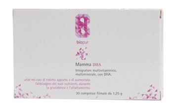 BIOPUR MAMMA DHA 30 COMPRESSE - Farmacia Mastrangelo 