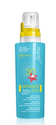 DEFENCE SUN 30 BABY&KID LATTE SPRAY PROTEZIONE ALTA 125 ML - Farmacia Mastrangelo 