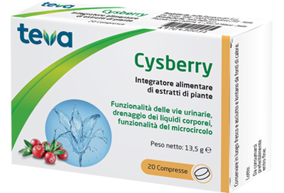 CYSBERRY TEVA 20 COMPRESSE - Farmacia Mastrangelo 