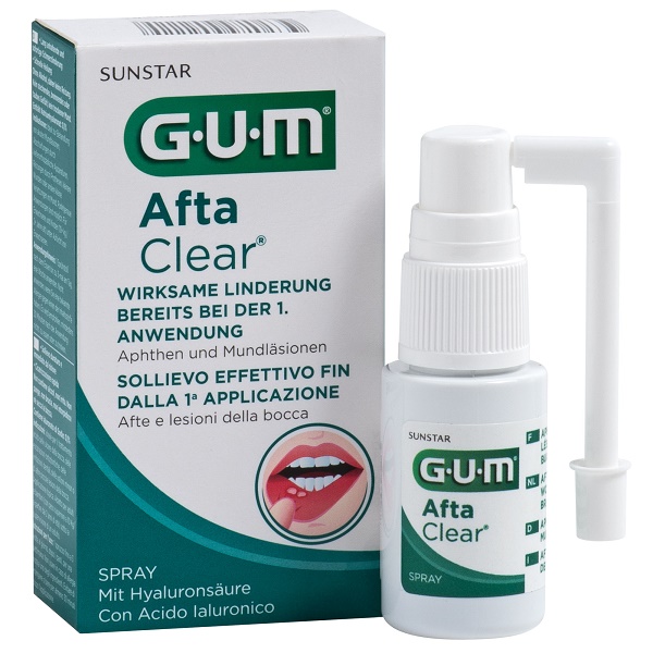 GUM AFTACLEAR SPRAY 15 ML - Farmacia Mastrangelo 