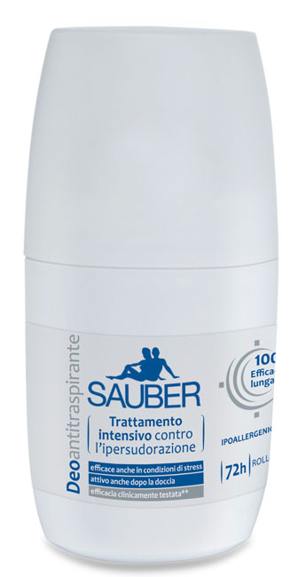 SAUBER ANTITRASPARANTE 72 ORE ROLL-ON - Farmacia Mastrangelo 