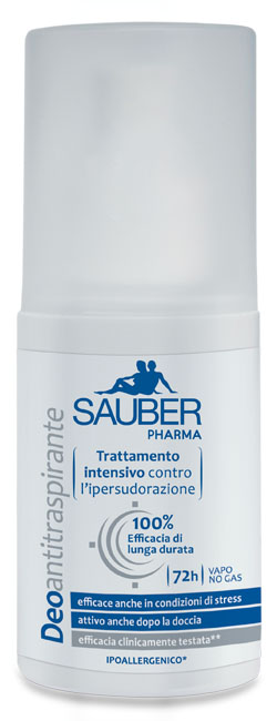 SAUBER ANTITRASPIRANTE 72 ORE VAPO - Farmacia Mastrangelo 