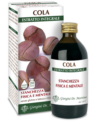 COLA ESTRATTO INTEGRALE 200 ML - Farmacia Mastrangelo 