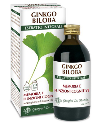 GINKGO BILOBA ESTRATTO INTEGRALE 200 ML - Farmacia Mastrangelo 