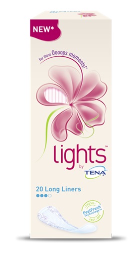 SALVASLIP PER INCONTINENZA PICCOLE PERDITE LIGHTS BY TENA LONG 20 PEZZI - Farmacia Mastrangelo 