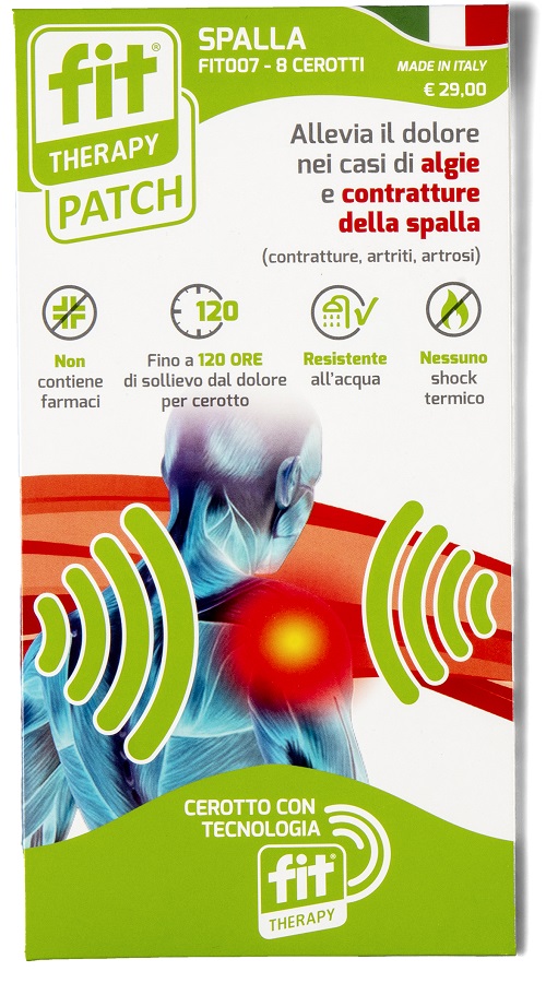 CEROTTO FIT THERAPY SPALLA 8 PEZZI - Farmacia Mastrangelo 