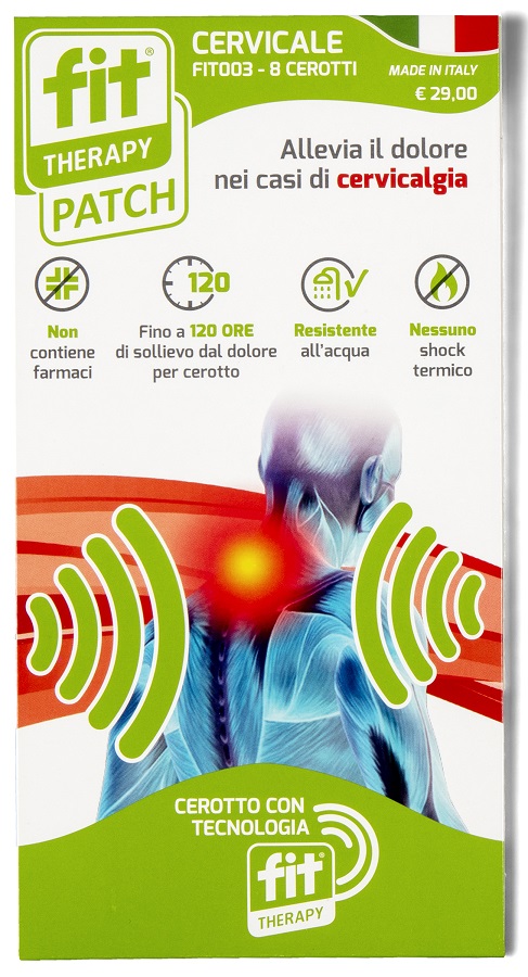 CEROTTO FIT THERAPY CERVICALE 8 PEZZI - Farmacia Mastrangelo 