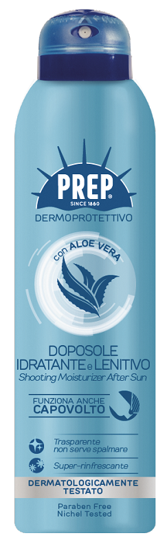 PREP DERMOPROTETTIVO DOPOSOLE IDRATANTE E LENITIVO CON ALOE VERA 150 ML - Farmacia Mastrangelo 