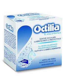 OCTILIA LACRIMA SOLLIEVO PROLUNGATO 20 FLACONCINI MONODOSE 0,35 ML - Farmacia Mastrangelo 