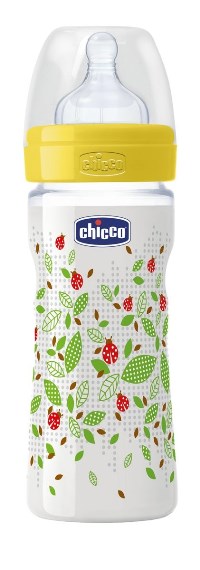 CHICCO BIBERON WELL BEING IN POLIPROPILENE UNISEX DA 250 ML MEDIUM SILICONE ITA - Farmacia Mastrangelo 