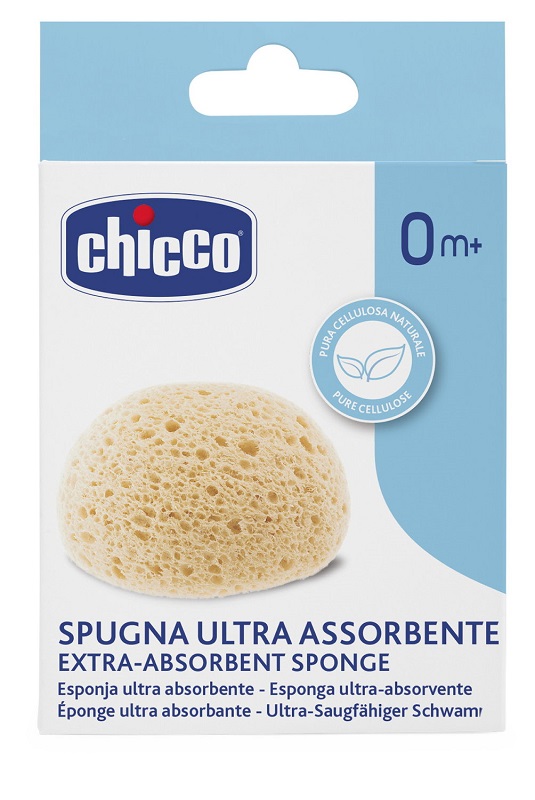 CHICCO SPUGNA ULTRASSOR IGIENE SICURA - Farmacia Mastrangelo 