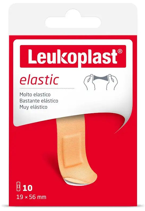 LEUKOPLAST ELASTIC 56X19 10 PEZZI - Farmacia Mastrangelo 