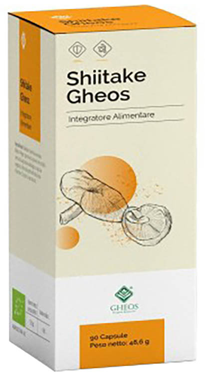 SHIITAKE GHEOS 90 CAPSULE DA 540 MG - Farmacia Mastrangelo 