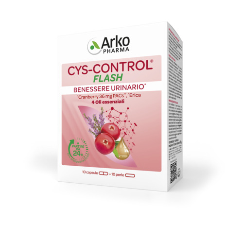 CYS-CONTROL FLASH 20 CAPSULE - Farmacia Mastrangelo 