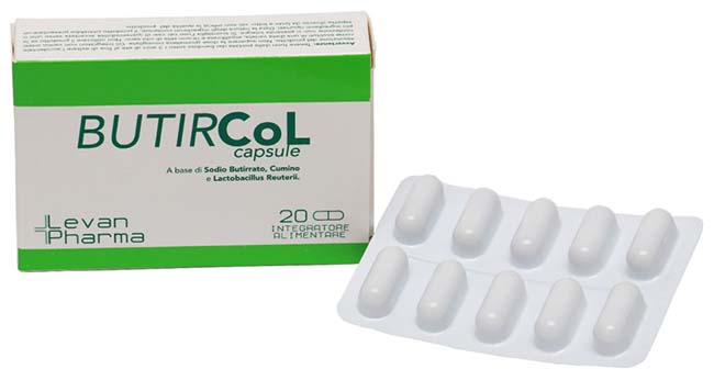 BUTIRCOL 20 CAPSULE - Farmacia Mastrangelo 