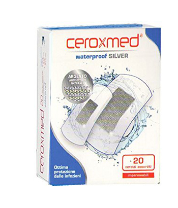 CEROXMED WATERPROOF SILVER 20 PEZZI ASSORTITI - Farmacia Mastrangelo 