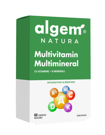 MULTIVITAMIN MULTIMINERAL 60 COMPRESSE MASTICABILI - Farmacia Mastrangelo 
