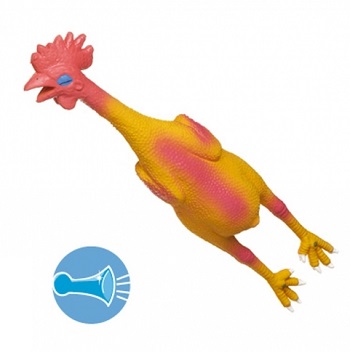 GIOC LATEX POLLO GRANDE 52CM - Farmacia Mastrangelo 