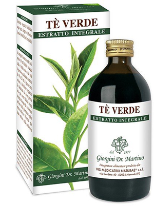 TE VERDE ESTRATTO INTEGRALE 200 ML - Farmacia Mastrangelo 
