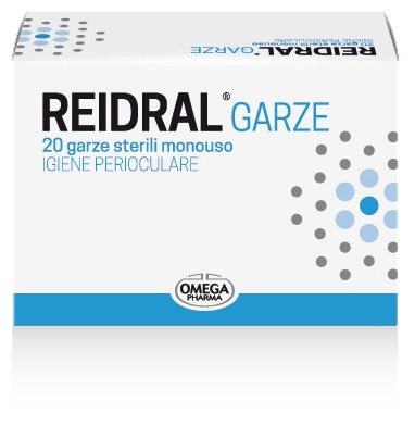 REIDRAL GARZE OCULARI 20 PEZZI - Farmacia Mastrangelo 