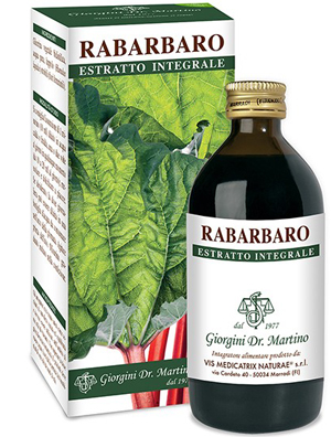 RABARBARO ESTRATTO INTEGRALE 200 ML - Farmacia Mastrangelo 