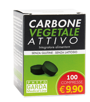 CARBONE VEGETALE ATTIVO 100 COMPRESSE - Farmacia Mastrangelo 