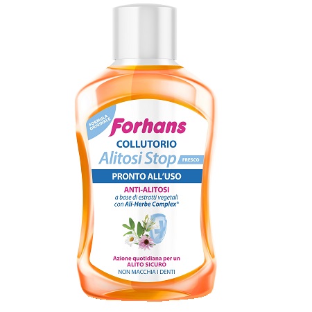FORHANS ALITOSI STOP COLLUTORIO 500 ML - Farmacia Mastrangelo 