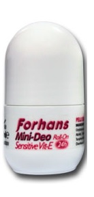 FORHANS COSMETIC ROLL-ON SENSITIVE VIT E 50 ML - Farmacia Mastrangelo 