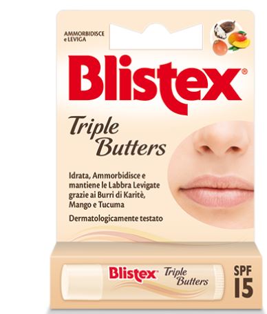 BLISTEX TRIPLE BUTTERS STICK LABBRA - Farmacia Mastrangelo 