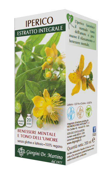 IPERICO ESTRATTO INTEGRALE 200 ML - Farmacia Mastrangelo 
