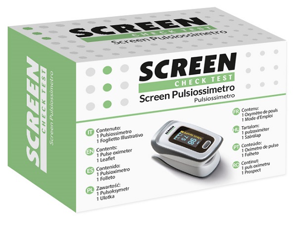 PULSIOSSIMETRO SCREEN CHECK TEST - Farmacia Mastrangelo 