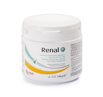 RENAL P MANGIME COMPLEMENTARE PER CANI E GATTI BARATTOLO 240 G - Farmacia Mastrangelo 