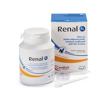 RENAL N MANGIME COMPLEMENTARE PER CANI E GATTI BARATTOLO 70 G - Farmacia Mastrangelo 