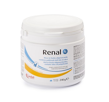 RENAL N MANGIME COMPLEMENTARE PER CANI E GATTI BARATTOLO 240 G - Farmacia Mastrangelo 