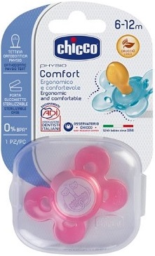 CHICCO SUCCHIETTO COMFORT GIRL IN CAUCCIU' 6-16 MESI 1 PEZZO - Farmacia Mastrangelo 