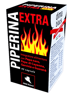PIPERINA EXTRA DIMA BLACK 45 CAPSULE - Farmacia Mastrangelo 