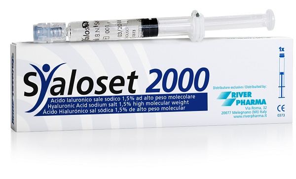 SIRINGA INTRA-ARTICOLARE SYALOSET 2000 ACIDO IALURONICO 1,5% 2 ML 1 PEZZO - Farmacia Mastrangelo 
