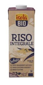 ISOLABIO BEVANDA DI RISO INTEGRALE 1 L - Farmacia Mastrangelo 