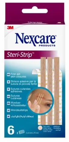 CEROTTO PER SUTURA STERI STRIP SKIN 6X75 MM 6 STRISCE - Farmacia Mastrangelo 