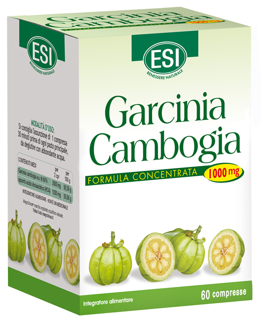ESI GARCINIA CAMBOGIA 1000 MG 60 COMPRESSE - Farmacia Mastrangelo 