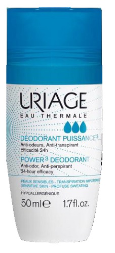 URIAGE DEO POWER3 ROLL ON 50 ML - Farmacia Mastrangelo 