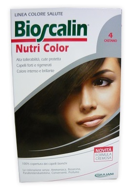 BIOSCALIN NUTRI COLOR 4 CASTANO SINCROB 124 ML - Farmacia Mastrangelo 
