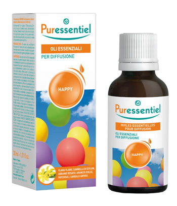 MISCELA HAPPY PER DIFFUSIONE 30 ML - Farmacia Mastrangelo 