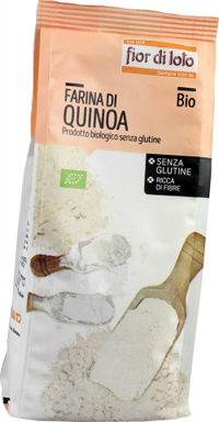 FARINA QUINOA SENZA GLUTINE BIO 375 G - Farmacia Mastrangelo 