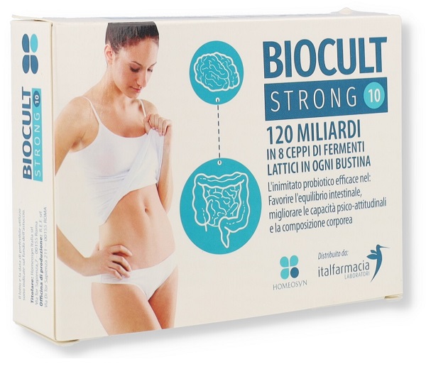 BIOCULT STRONG 10 BUSTINE DA 3 G - Farmacia Mastrangelo 