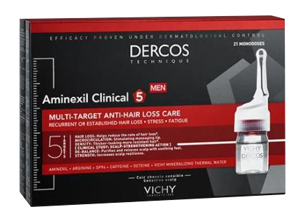 DERCOS AMINEXIL FIALE 42 UOMO 6 ML - Farmacia Mastrangelo 