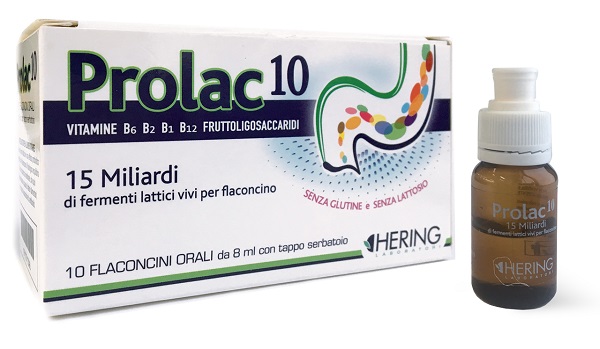 PROLAC10 FERMENTI LATTICI 15 MILIARDI 10 FLACONCINI 8 ML - Farmacia Mastrangelo 